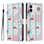 For Xiaomi Redmi K90 Max 5G Case Pattern Print PU Leather Wallet Phone Cover with Wrist Strap