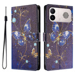 For Xiaomi Redmi K90 Max 5G Case Pattern Print PU Leather Wallet Phone Cover with Wrist Strap