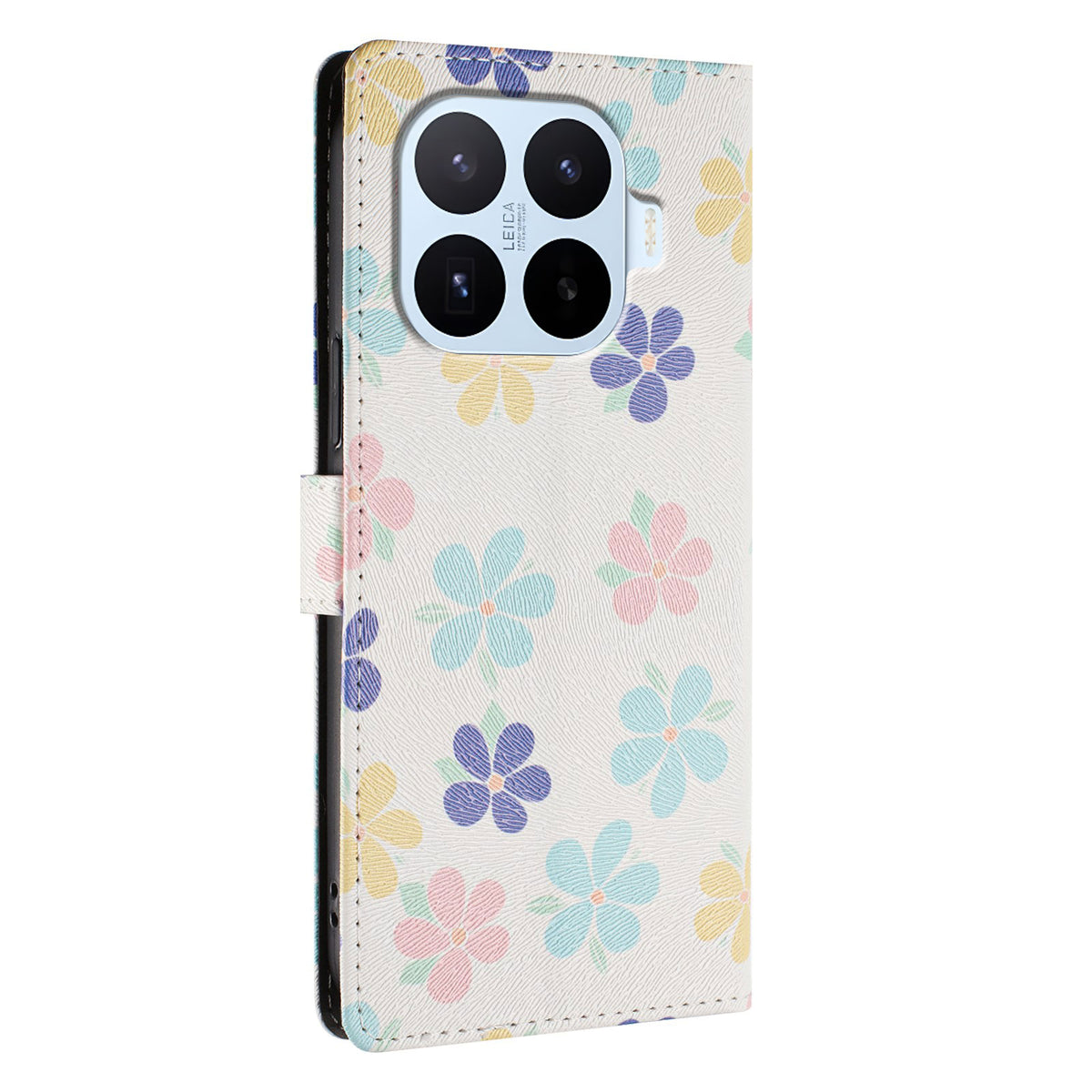 For Xiaomi 17T Pro Case Pattern Print PU Leather Wallet Phone Cover with Wrist Strap