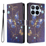 For Xiaomi 17T Pro Case Pattern Print PU Leather Wallet Phone Cover with Wrist Strap