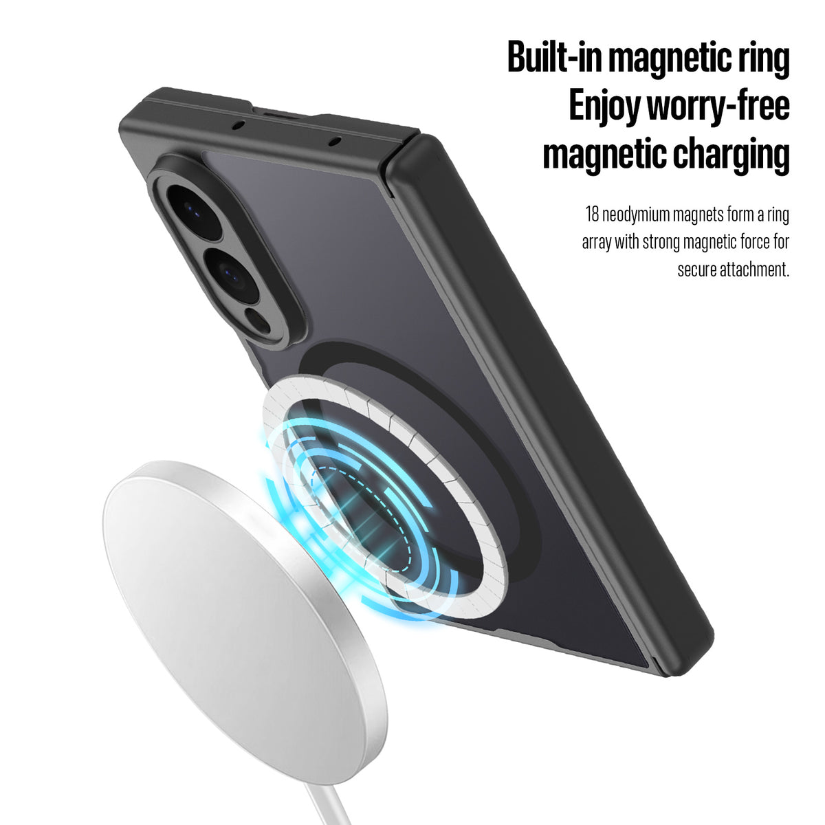 DUX DUCIS til Samsung Galaxy Z Fold8 Magnetisk Cover Expn Series PC + TPU Telefonbagside