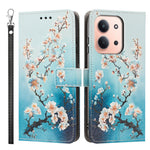 Xiaomi Redmi 15C 5G (EU) (173mm) / Xiaomi Redmi 15C 4G (EU) (173mm) fodral Mönstertryck PU-läder Flip-plånbok mobilskal med handledsrem