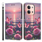 For Xiaomi Redmi 17C 5G / 15C 5G (Global) (171mm) / 15C 4G (Global) (171mm) / Poco C85 4G (171mml) Case Pattern Printing PU Leather Flip Wallet Phone Cover with Wrist Strap