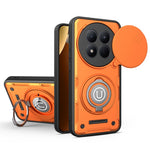 For Xiaomi Redmi Note 15 4G (Global)  /  15 5G (Global)  /  Poco M8 5G Case with Slide Camera Cover Ring Kickstand PC + TPU Phone Shell