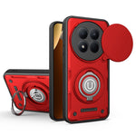 For Xiaomi Redmi Note 15 4G (Global)  /  15 5G (Global)  /  Poco M8 5G Case with Slide Camera Cover Ring Kickstand PC + TPU Phone Shell