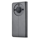 AZNS For Honor X40 5G Phone Protective Flip Cover Shockproof PU Leather + TPU Interior Case with Stand