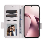 For Xiaomi 17T Case Litchi Texture Wallet Leather Phone Cover with Wrist Strap