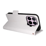For Xiaomi 17T Case Litchi Texture Wallet Leather Phone Cover with Wrist Strap
