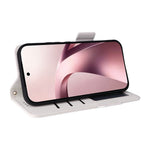 For Xiaomi 17T Case Litchi Texture Wallet Leather Phone Cover with Wrist Strap