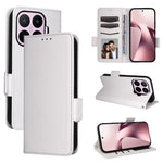 For Xiaomi 17T Case Litchi Texture Wallet Leather Phone Cover with Wrist Strap