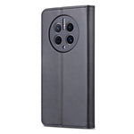 AZNS For Huawei Mate 50 Pro 4G Anti-fall Phone Protective Flip Cover PU Leather + TPU Interior Case with Stand