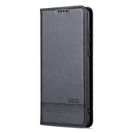AZNS Til Huawei Mate 50 4G Overflade i Koskind Tekstur Stående Telefoncover PU Læder Magnetisk Auto-absorberet Folio Flip Pung Cover