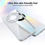 Magnetic Case For Honor X70 5G / X9d 5G / Magic8 Lite 5G Transparent PC + TPU Shockproof Skin-friendly Phone Cover