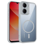 For Xiaomi Redmi 15a 5G Magnetic Case Transparent PC + TPU Shockproof Skin-friendly Phone Cover