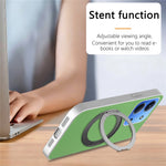 For Xiaomi Redmi 15C 4G (EU) (173mm)  /  15C 5G (EU) (173mm) Magnetic Case Ring Kickstand Fine Grid Texture Leather + PC + TPU Phone Cover