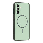 For Samsung Galaxy A26 5G Magnetic Case TPU + PC Shockproof Phone Cover with Electroplated Buttons