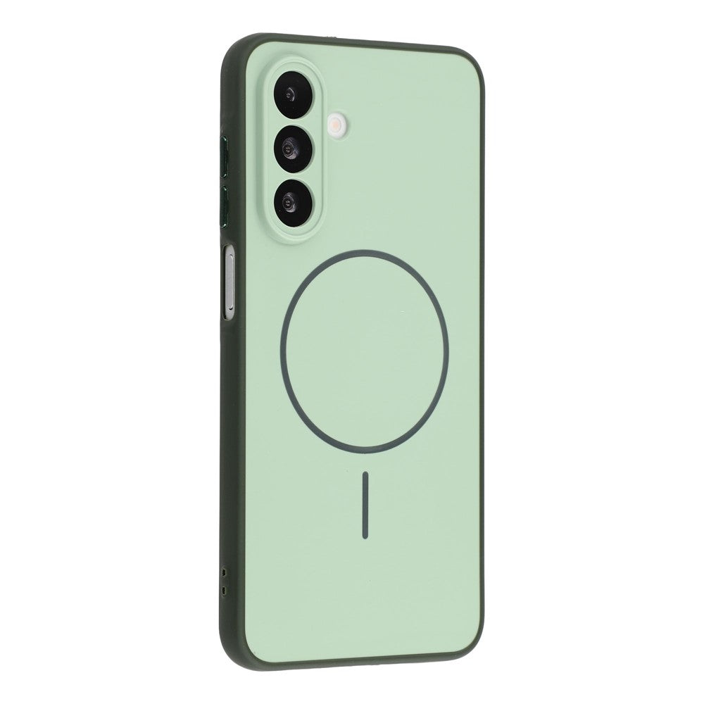 For Samsung Galaxy A26 5G Magnetic Case TPU + PC Shockproof Phone Cover with Electroplated Buttons