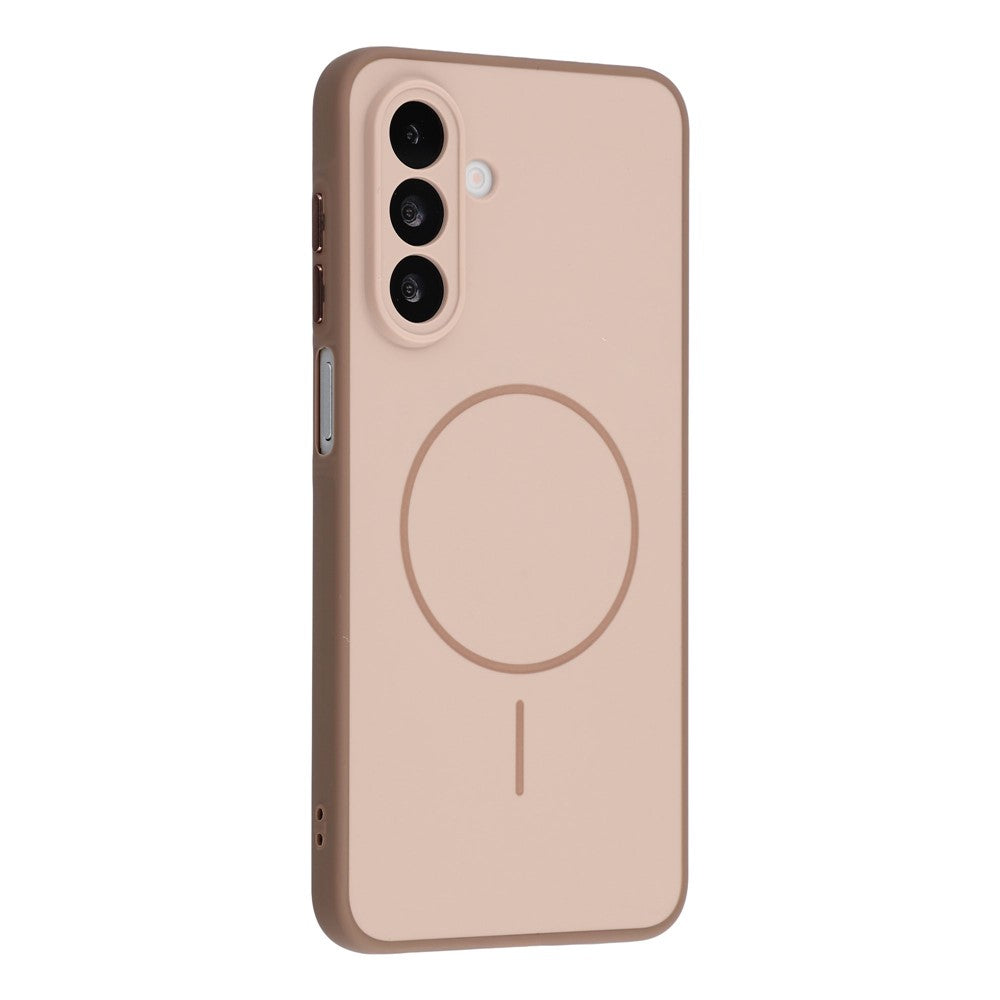 For Samsung Galaxy A26 5G Magnetic Case TPU + PC Shockproof Phone Cover with Electroplated Buttons