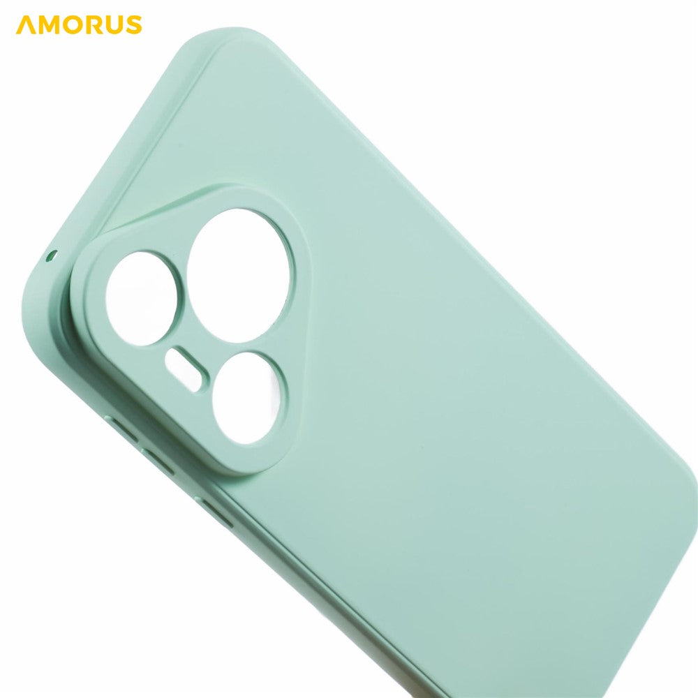 AMORUS For Huawei Pura 90 Pro Case Precise Cutouts TPU Fiber Lining Shockproof Phone Cover
