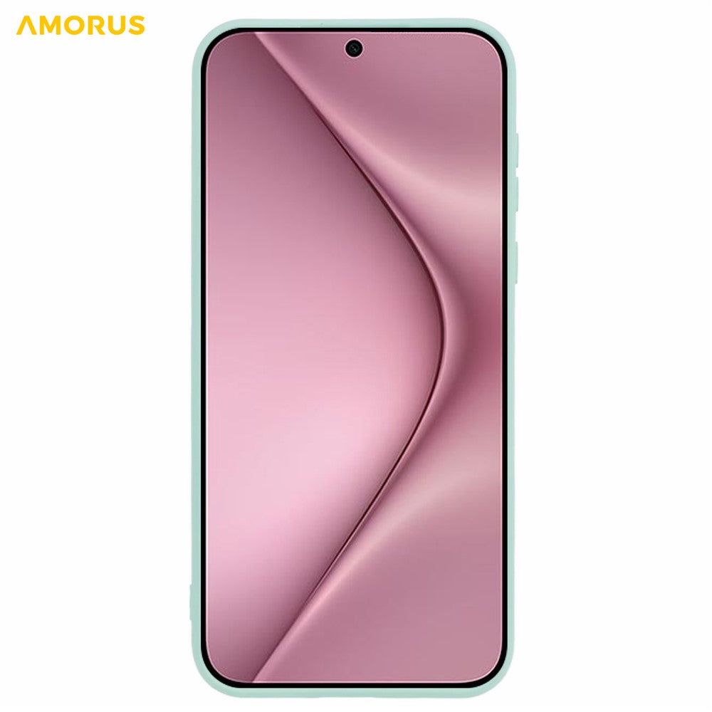 AMORUS For Huawei Pura 90 Pro Max Case Precise Cutouts TPU Fiber Lining Shockproof Phone Cover