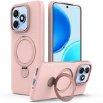 Magnetisk Cover til Honor X5c 4G / X5c Plus 4G / X5d 4G / X5d Plus 4G / Play10A 4G Roterende Ring Kickstand TPU + PC Bagcover