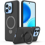 Magnetisk Cover til Honor X5c 4G / X5c Plus 4G / X5d 4G / X5d Plus 4G / Play10A 4G Roterende Ring Kickstand TPU + PC Bagcover