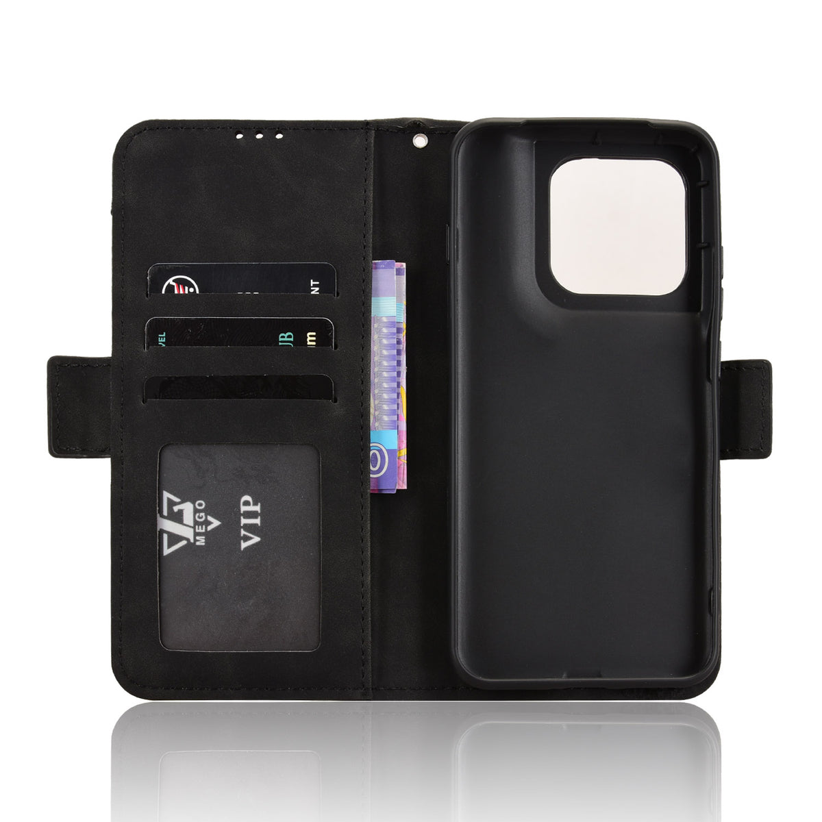 Til Motorola Edge 70 Pro 5G Læder Cover Telefon Pung Etui med Flere Kortlommer