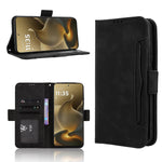 Til Motorola Edge 70 Pro 5G Læder Cover Telefon Pung Etui med Flere Kortlommer