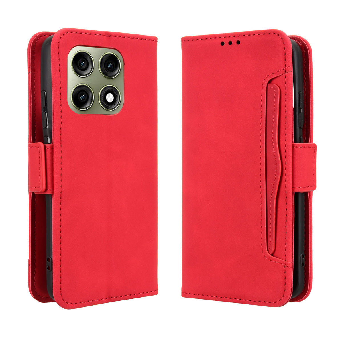 Til Motorola Edge 70 Pro 5G Læder Cover Telefon Pung Etui med Flere Kortlommer