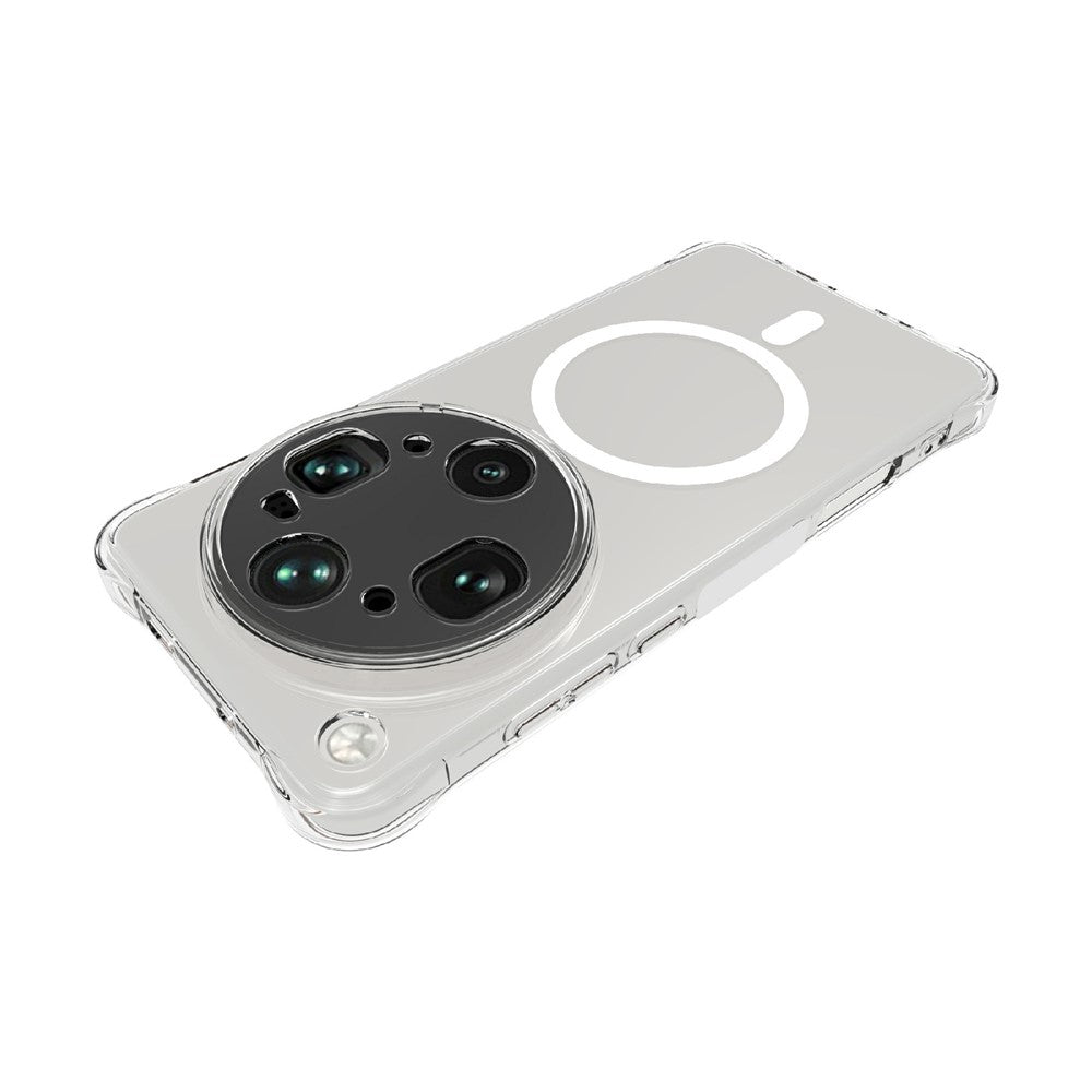 Til Oppo Find X9 Ultra 5G Magnetisk Etui TPU Anti-fald Telefonbagside