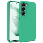 For Samsung Galaxy S23  Wheat Straw+TPU Cell Phone Shell Bump Proof Matte Mobile Phone Case