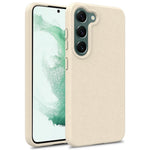 For Samsung Galaxy S23  Wheat Straw+TPU Cell Phone Shell Bump Proof Matte Mobile Phone Case
