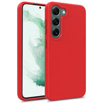 For Samsung Galaxy S23  Wheat Straw+TPU Cell Phone Shell Bump Proof Matte Mobile Phone Case