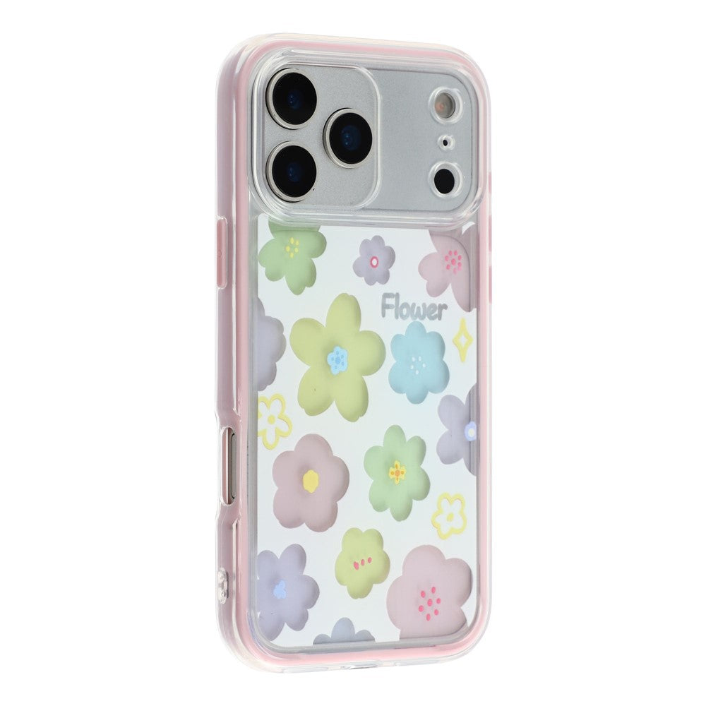 For iPhone 17 Pro Max Case Colorful Floral Pattern Soft TPU Shockproof Phone Cover