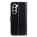 For OnePlus Nord CE6 Lite 5G Case Crazy Horse Texture PU Leather Phone Stand Cover
