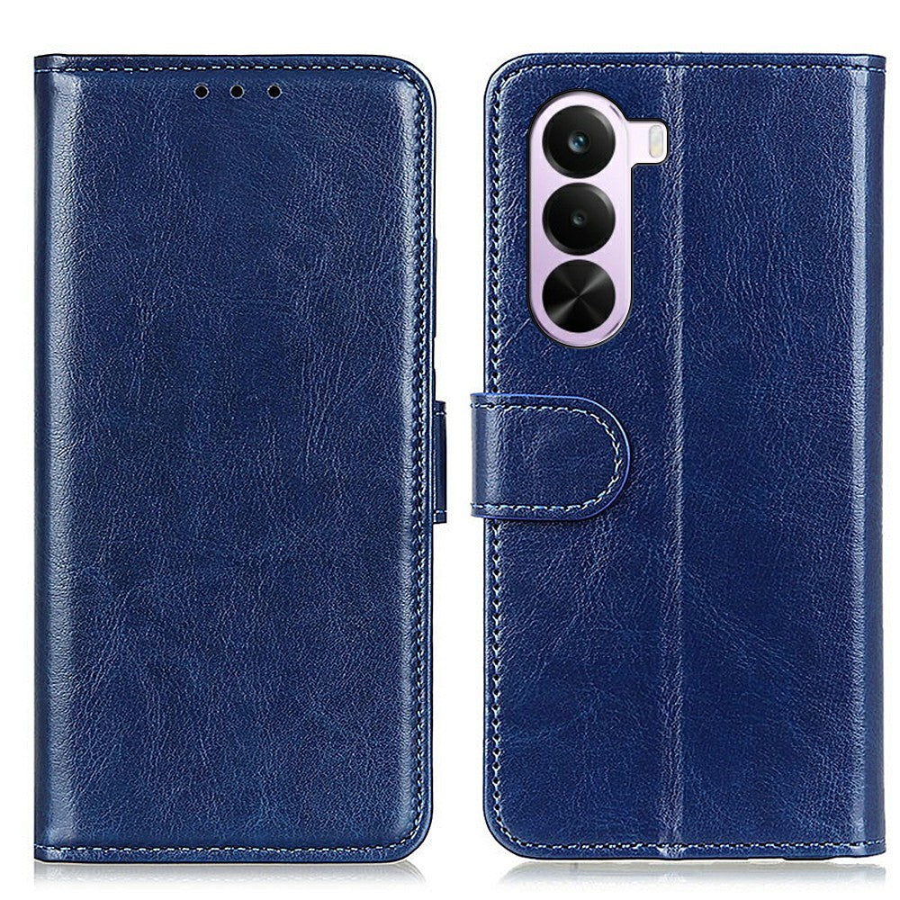 For OnePlus Nord CE6 Lite 5G Case Crazy Horse Texture PU Leather Phone Stand Cover