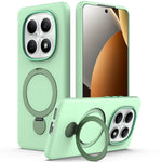 For Xiaomi Redmi Note 15 4G (Global)  /  15 5G (Global)  /  Poco M8 5G Magnetic Case Rotating Ring Kickstand TPU + PC Back Cover