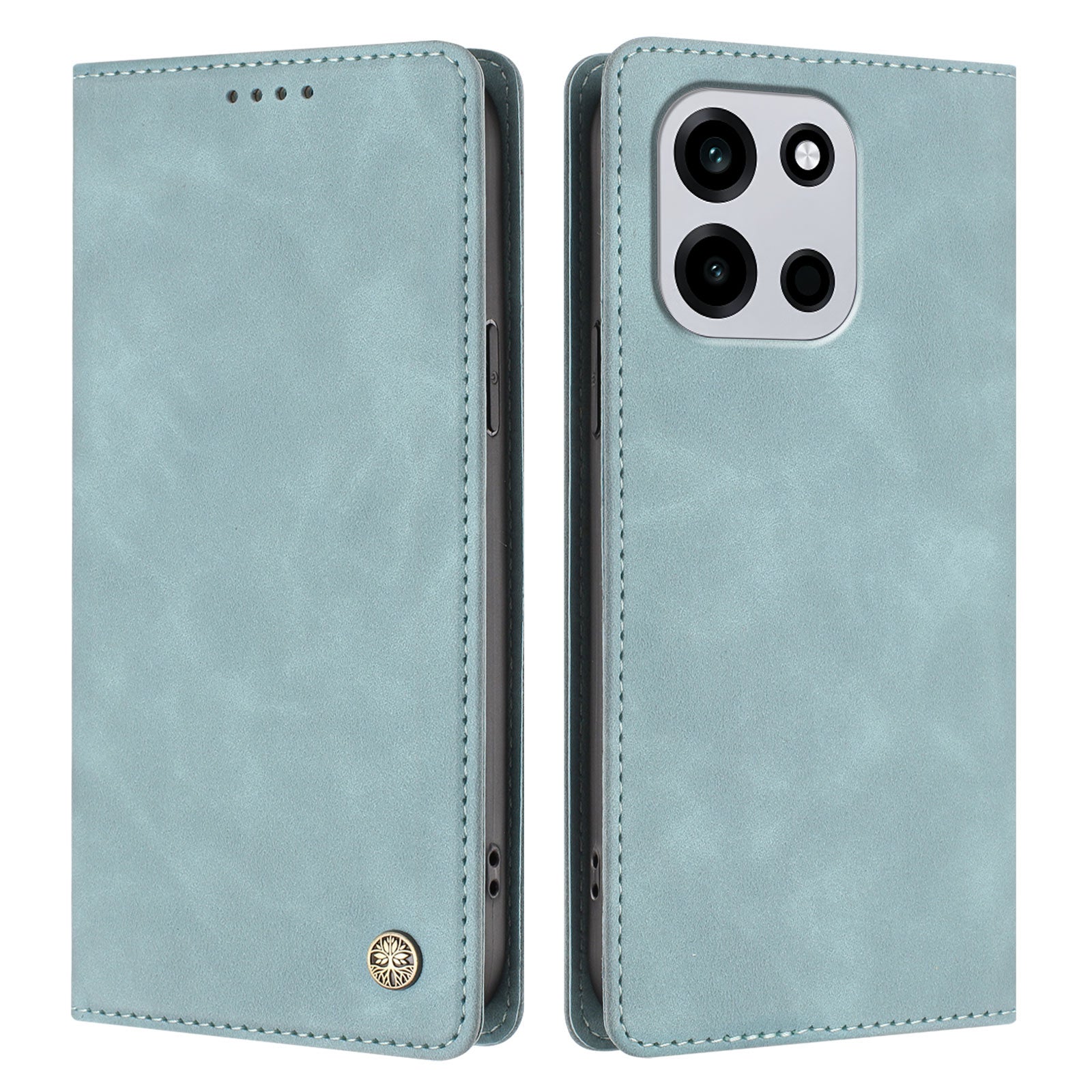 OnePlus Nord CE6 5G / Nord 6 5G / Turbo 6V 5G / Turbo 6 5G-skal HX RFID-blockerande plånboksfodral i läder med flip-fodral