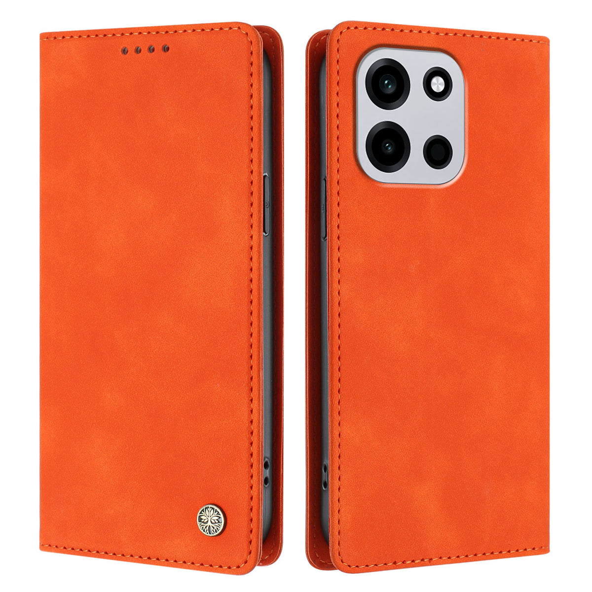 HX RFID-blokerende læderpung med flip-etui til OnePlus Nord CE6 5G / Nord 6 5G / Turbo 6V 5G / Turbo 6 5G