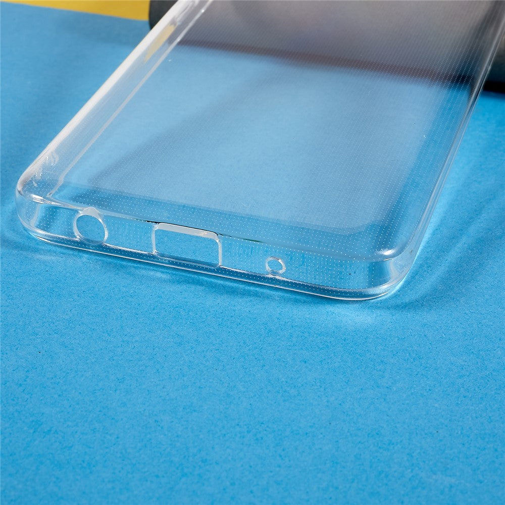 Xiaomi Redmi A1 4G / A2 4G 2,0 mm tjockt vattenstämpelfritt TPU-mobilskal fallskyddande genomskinligt mobilmobilfodral