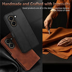 AZNS For Honor Play 80 Plus 5G Case PU Leather Wallet Phone Cover