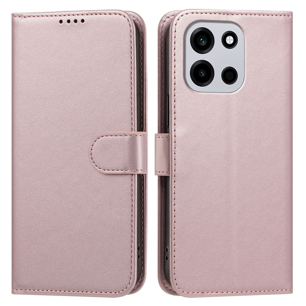 OnePlus Nord CE6 5G / Nord 6 5G / Turbo 6V 5G / Turbo 6 5G Läderfodral Plånboksfodral Enfärgat Fallskyddande mobilskal