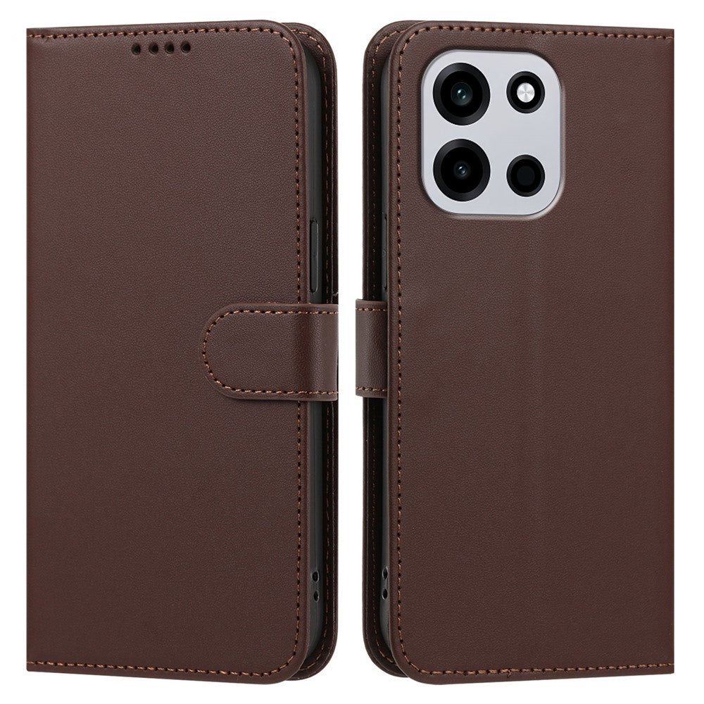 OnePlus Nord CE6 5G / Nord 6 5G / Turbo 6V 5G / Turbo 6 5G Läderfodral Plånboksfodral Enfärgat Fallskyddande mobilskal