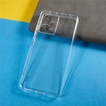 Protective Cell Phone Cover For Xiaomi Redmi Note 12 Pro+ 5G 2.0mm Thickness Watermark-Free Transparent TPU Phone Case