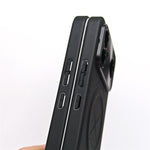 For Xiaomi Redmi K90 Max 5G Magnetic Case Precise Cutouts X-Patterned PU Leather PC TPU Phone Cover