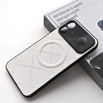 For Xiaomi Redmi K90 Max 5G Magnetic Case Precise Cutouts X-Patterned PU Leather PC TPU Phone Cover