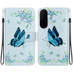 For Samsung Galaxy A27 5G Wallet Phone Case Anti-Drop Pattern Printing Leather Flip Cover with Strap