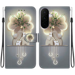 For Samsung Galaxy A27 5G Case Pattern Printing Leather Flip Wallet Phone Cover with Lanyard