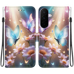 For Samsung Galaxy A27 5G Case Pattern Printing Leather Flip Wallet Phone Cover with Lanyard