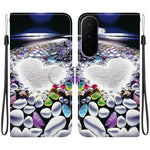 For Samsung Galaxy A27 5G Case Pattern Printing Leather Flip Wallet Phone Cover with Lanyard